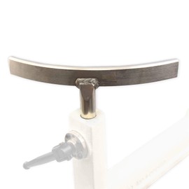 Oneway Curved Tool Rest, 1” Post, Exterior, Long Post