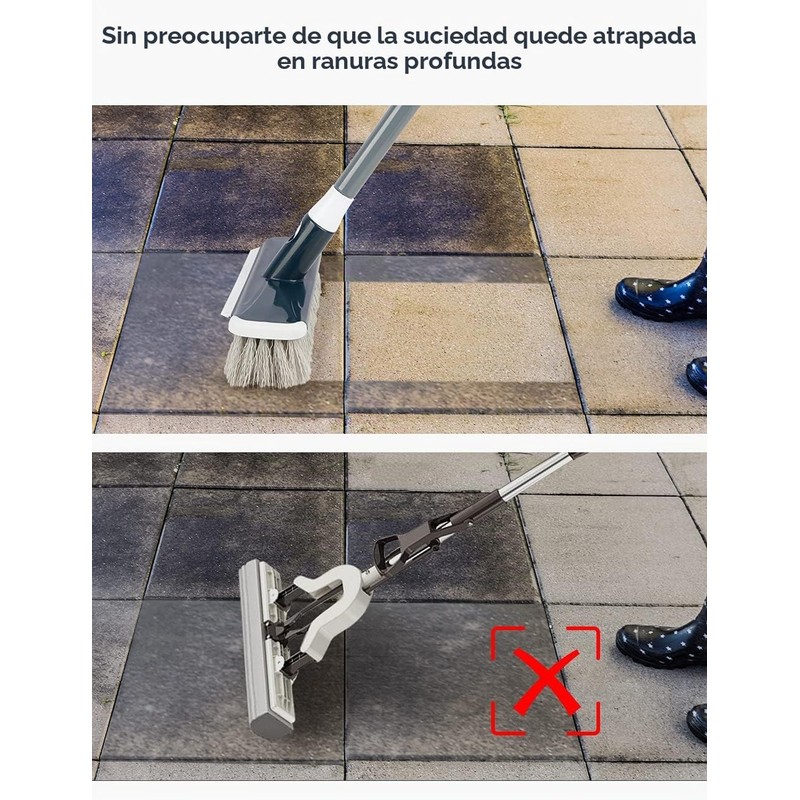 ILAVCOOL Scrub Brush-002 Cepillo para Limpieza de Pisos 2 en