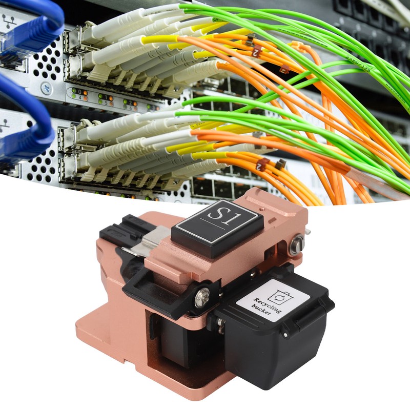 Optical Fiber Cleaver Tool FTTH Optic Cable Wire Cutter 60000