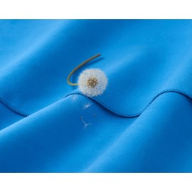 Fit-Flip Microfibre towel - compact, ultra lightweight & fast-drying microfibre towels - gym towels, travel towels and beach towels microfibre (90x180cm sea blue + bag)