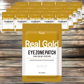 Pretty Eye Patch Moisturizing Eye Care Real Gold Eye Zone Patches 21 Pieces 30 Pieces / 프레티 눈 패치 눈가 보습 아이케어 리얼 골드 아이존패치 21개 30개입