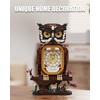 TGL TYCOLE Owl Clock Building Blocks Set,STEM Building Toys with