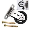 CNQLIS Gym Pulley Blocks,3.46in/90mm Wall Mount Fixed Pulley Wheel Rotation