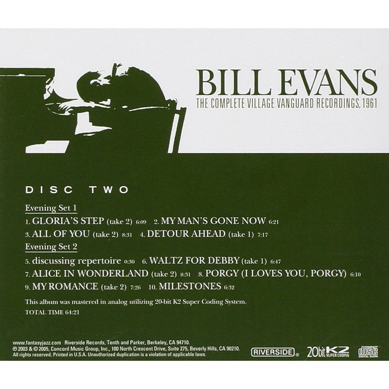 The Complete Village Vanguard Recordings, 1961