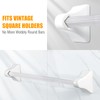 24 Inch Clear Replacement Towel Bar for Ceramic Holder -
