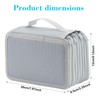 72 Slots Pencil Case Large Capacity 4 Compartments Pencil Case