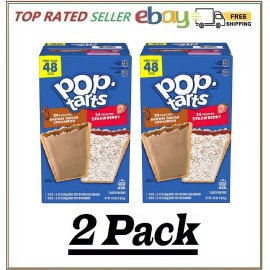 Pop-Tarts 2 Pack - Pop-Tarts, Frosted Brown Sugar Cinnamon, 48 ct.