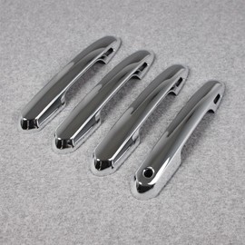 RUIQ Toyota Crown Crossover SH35 Type/Crown Sports AZSH36W AZSH37W Exterior Outer Door Handle Cover Knob Full Cover Type For Toyota CROWN CROSSOVER/SPORT Design (Chrome Plated)
