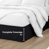 Bare Home California King Bed Skirt - 15-Inch Tailored Drop