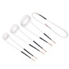 4Pcs Induction Heater Coil Kit 2.5mm Brass Core 20 30