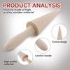 Waffle Cone Roller,Ice Cream Cone Mould,Waffle Cone Maker,Wooden Cone Mold