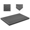 vidaXL WPC Pool and Shower Floor Element Grey | Water