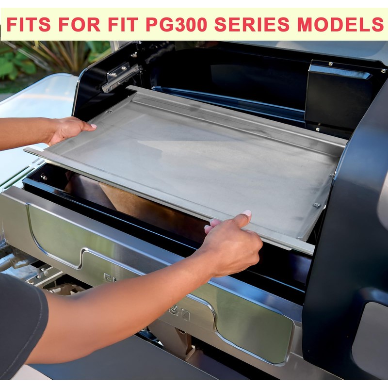Upgrades Full-Size Griddle Inserts for Ninja PG300 Series Grill Accessories,