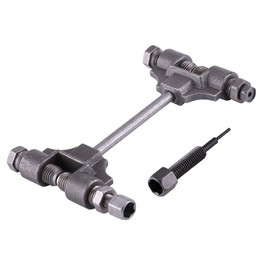 Akozon Chain Breaker Universal Motorcycle Link Breaker Timing Cam Chain Breaker Cut Rivet Tool Removal for Motorcycle Chain Repair Ki