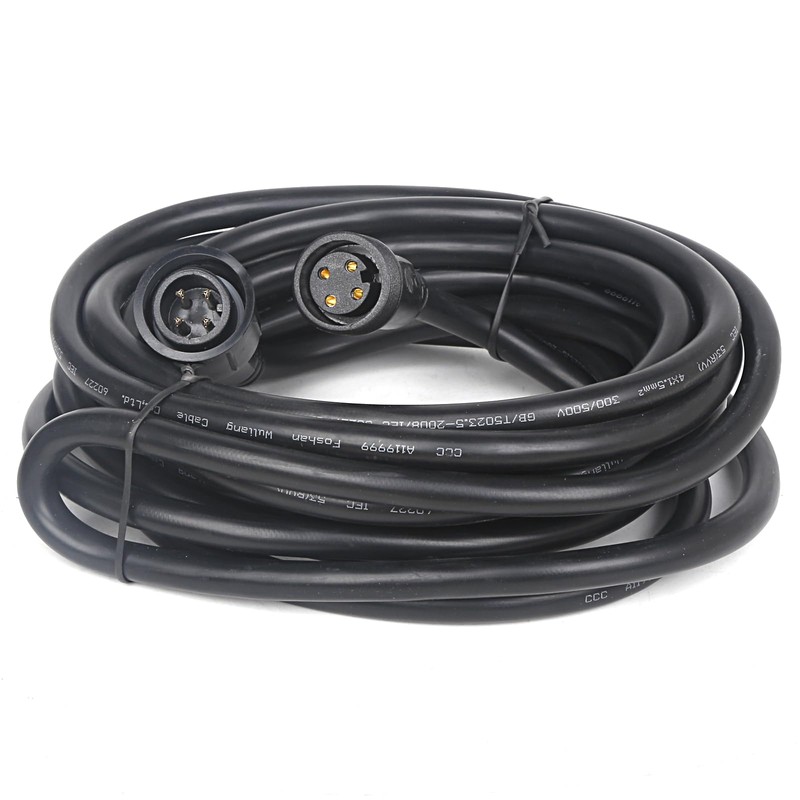 wecan 4 Pin Waterproof Cable Connector Kit 20AWG 28cm Male/Female