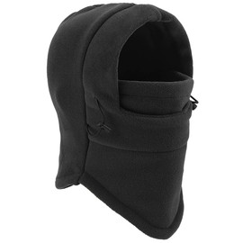 YQXCC Kids Winter Hats Balaclava Ski Mask Windproof Warm Adjustable with Fleece Lining Hat for Boys Girls (Dark Gray)