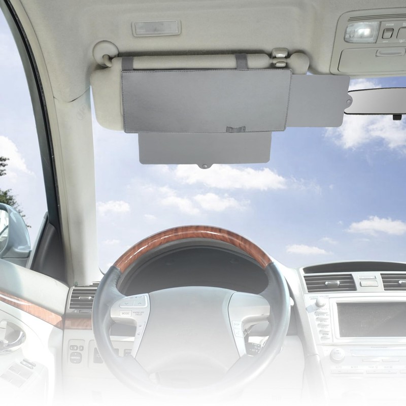 Car Visor Extender, FULLONG Car Visor Sun Shade Extender, Windshield