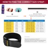 Trilancer Elastic Cinch Straps with Anti-Slip Strips, 2" x 18"(8