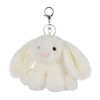 Apricot Lamb Rabbit vid bunny keychain cute keychain, soft stuffed