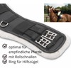 AMKA Short Girth Saddle Girth Faux Fur Padded 4 Way