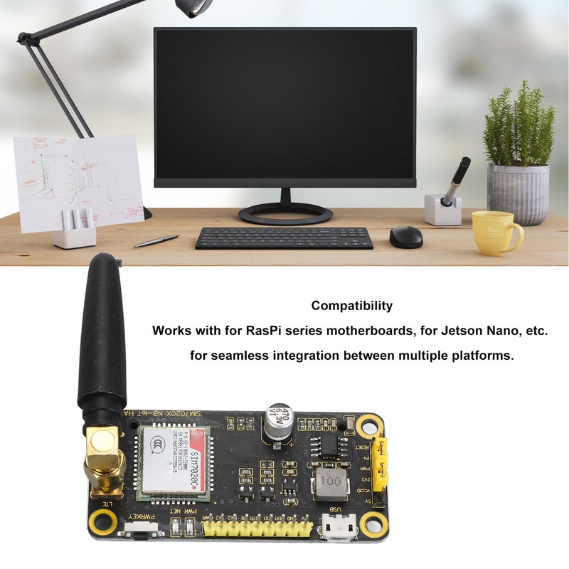 NB IoT Expansion Board Multi Protocol 2 LED Indicators USB