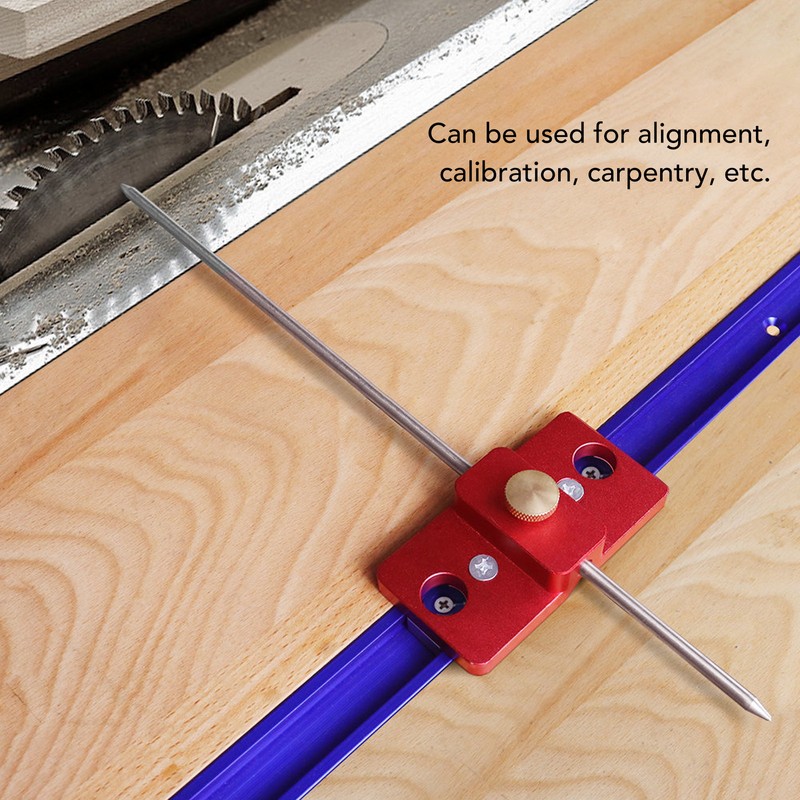 Table Saw Parallel Positioning Pin Adjustable Limit Pin Aluminium Alloy