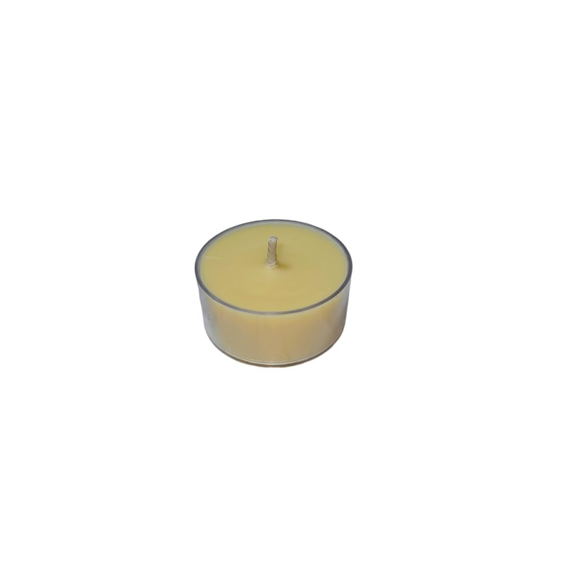 Pure Natural 100% Beeswax Tea Lights 50 Pack Candles