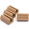 WAKI EC-018 Circle Leg Cap Non-Slip Grip (M, Light Brown