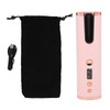 Automatic Curling Iron Cordless Ceramic Rotating LCD Display Rechargeable 4000mAH