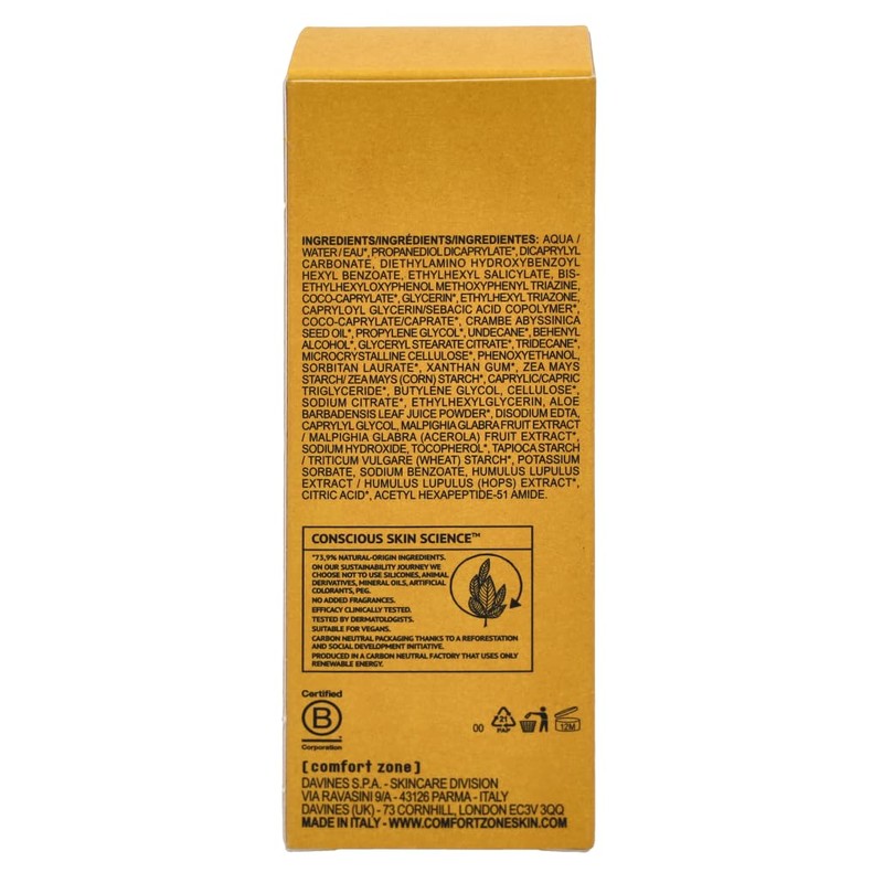 Comfort Zone, Sun Soul Face Cream SPF50+, 60 ml.