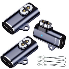 sweguard sweguard Shokz Headphone Charger Adapter 3-Pack USB C Charging Adapter to Shokz Magnetic Converter Compatible with Aftershokz Aeropex, Shokz OpenRun Pro/Air/Mini, OpenComm 2/UC