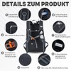 BECOJADDE Hiking Backpack Men Women 40L Ultralight Foldable Backpack Waterproof