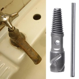 Screw Extractor - Water Pipe Maintenance Tool,1/2in 3/4 Inch Double Head Extractor for Home Repair Maintenance Men Screws Bolts