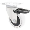 WAGNER design - 3C - swivel castor/furniture castor - white,
