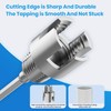 2Pcs Pipe Threading Tool, Integrated Internal & External Pipe Threading