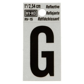 Unbranded Hy-Ko™ 1.25" Reflective Letter G (10 pcs.)