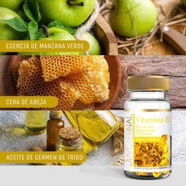 Juveternal Duo Cápsulas Faciales Biotina Cápsulas Faciales Vitamina E 90 caps c/u Efecto lifting. Revitaliza y Regenera la piel