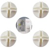 20 Pcs White Wire Cube Connectors Wire Grid Cube Connectors