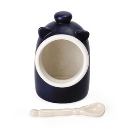 RSVP International - Sal de avena con cuchara, Azul, Una talla, 1