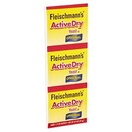 Fleischmann's Yeast Original Gluten Free 0.25 Oz. Pack Of 3.