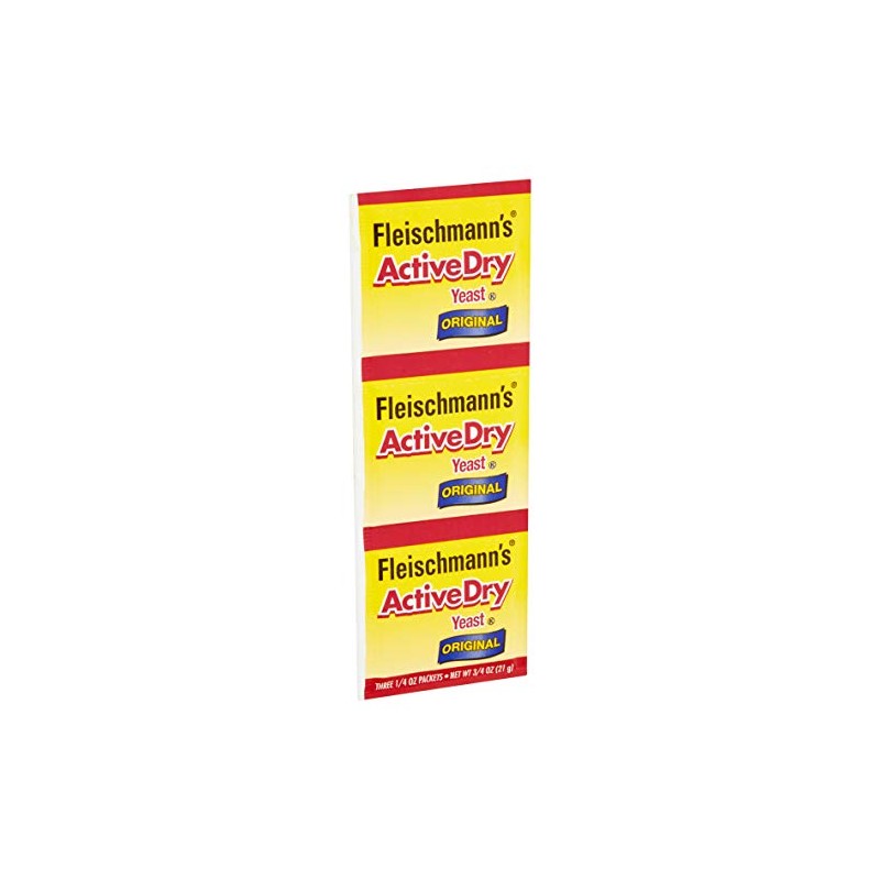 Fleischmann's Yeast Original Gluten Free 0.25 Oz. Pack Of 3.