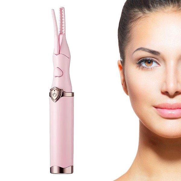 MADGININE Heated Eyelash Curler,Heated Lash Curler,Electric Eyelash Curler,10-Second Quick Heating,Anti-Scalding