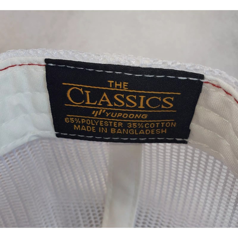 Yupoong Bush Hog Patch on Yupoong 6606 Classics Trucker Hat