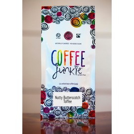 Nutty Butterscotch Toffee FBA Whole Bean Decaf 12 oz