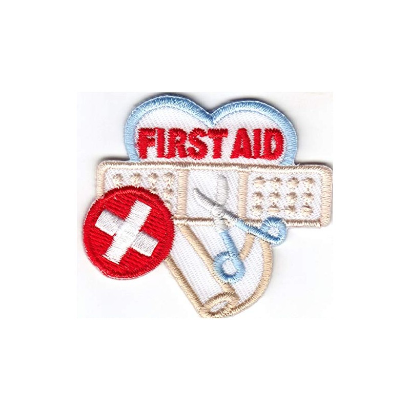 FIRST AID Iron On Patch Nurse Profession Medical Medic