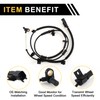 X AUTOHAUX ABS Wheel Speed Sensor ABS Sensor No.HC3Z2C204B/HC3Z2C204C for