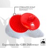 GBS Shampoo Scalp Massage Brush #100 6 Pack (3 Black