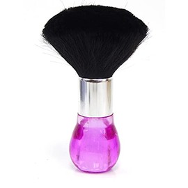 Friseur-Nackenbürste für Friseure, Salon, Barbier, Violett, zum Entfernen von Haarschnitten