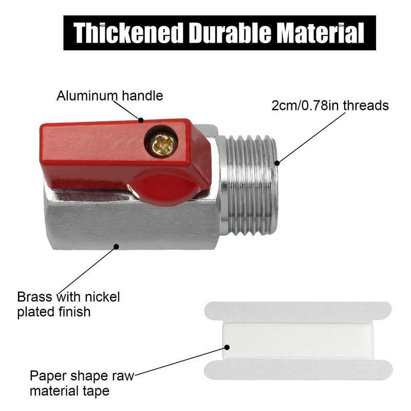 FOWSRHRG 1/2" RV Hot Water Drain Valve - Water Heaters