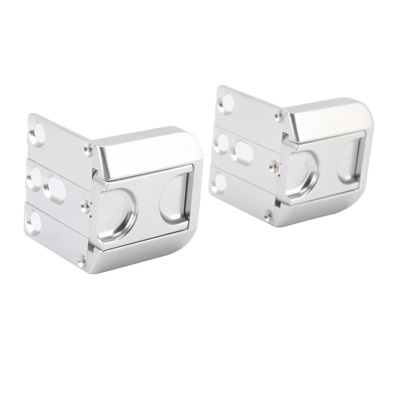 2pcs Home Security Door Reinforcement Lock Anti Theft Aluminum Alloy
